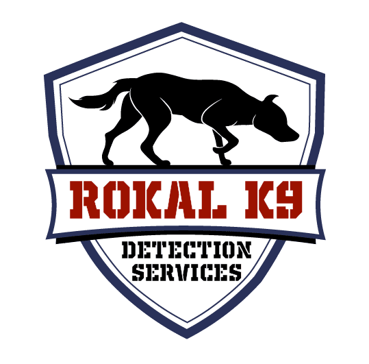 Rokal K9 Detection Services shield logo